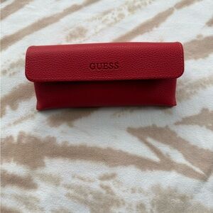 GUESS Red Women's Glasses Case
